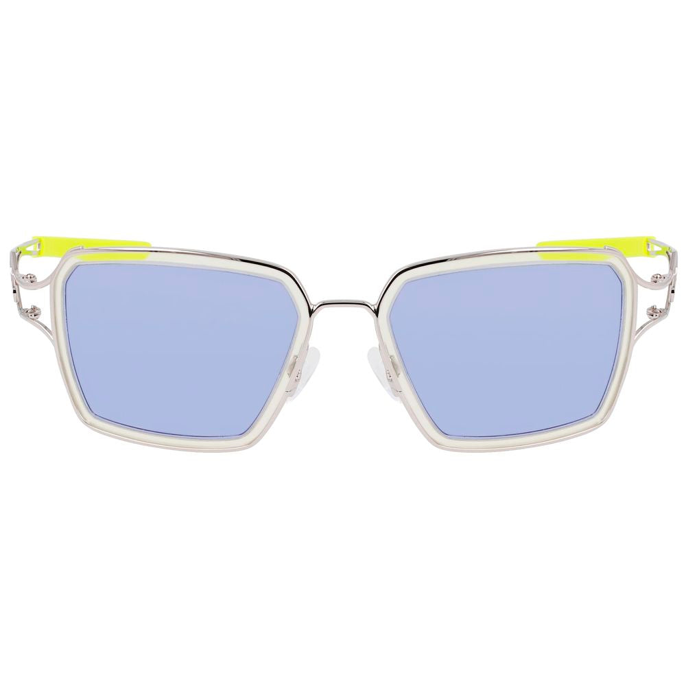 Gray Metal Sunglasses