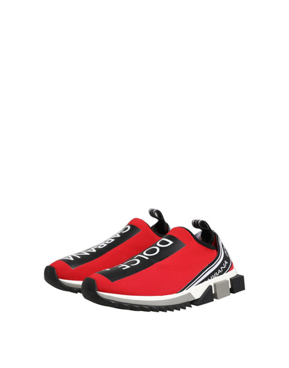 Red Logo Low Top Sorrento Sneakers Shoes