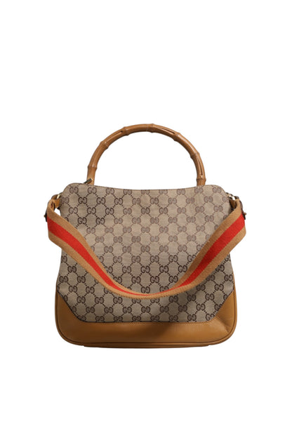 Diana Small Shoulder Bag in GG Canvas