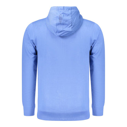 Blue Cotton Men's Sweatshirt