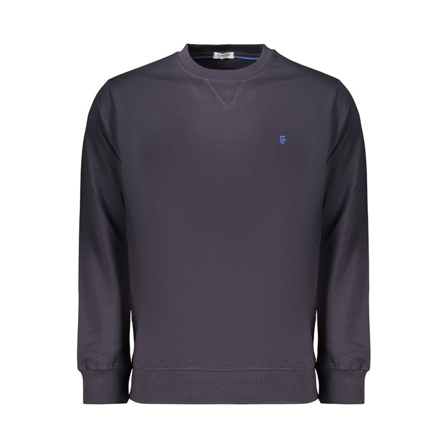 Blue Cotton Men's Sweatshirt
