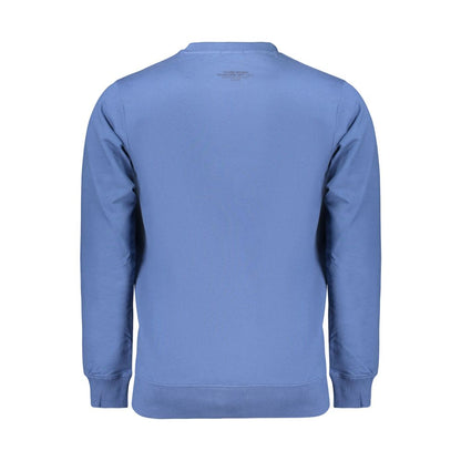 Blue Cotton Men's Sweatshirt