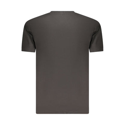 Black Cotton Men's T-Shirt