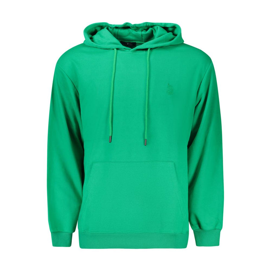 Green Cotton Men's Sweatshirt