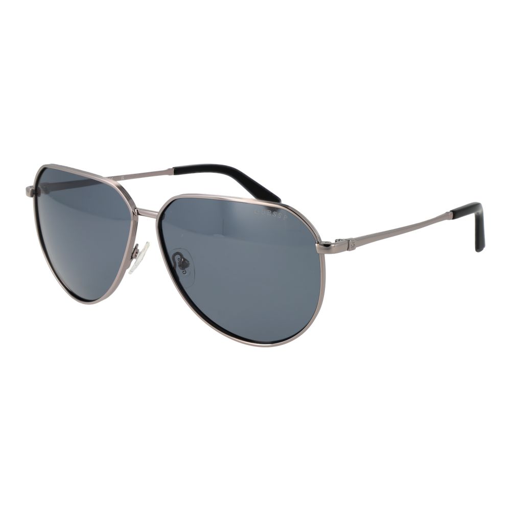 Gray Metal Sunglasses