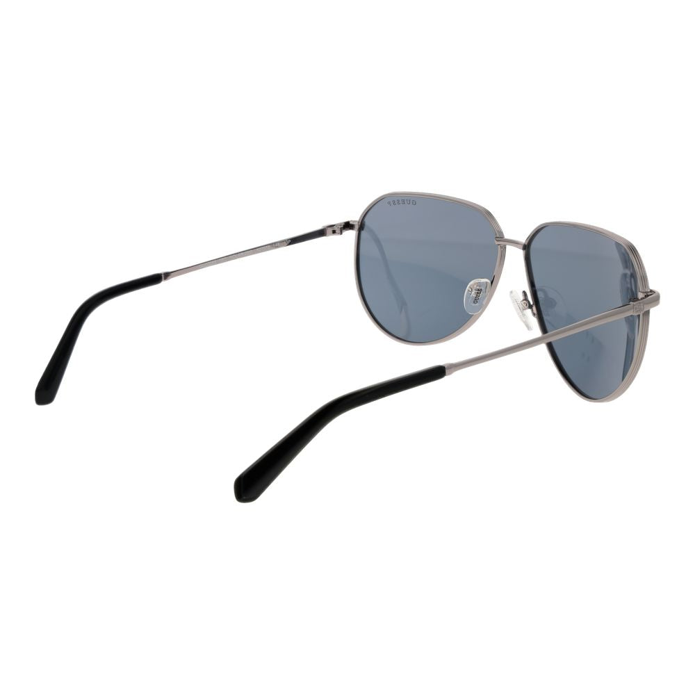 Gray Metal Sunglasses