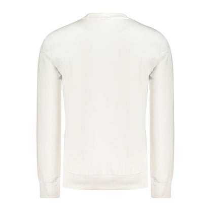 White Cotton Men's Sweatshirt