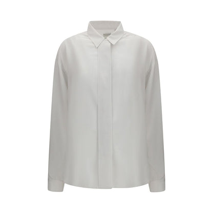 White Silk Dress Shirt