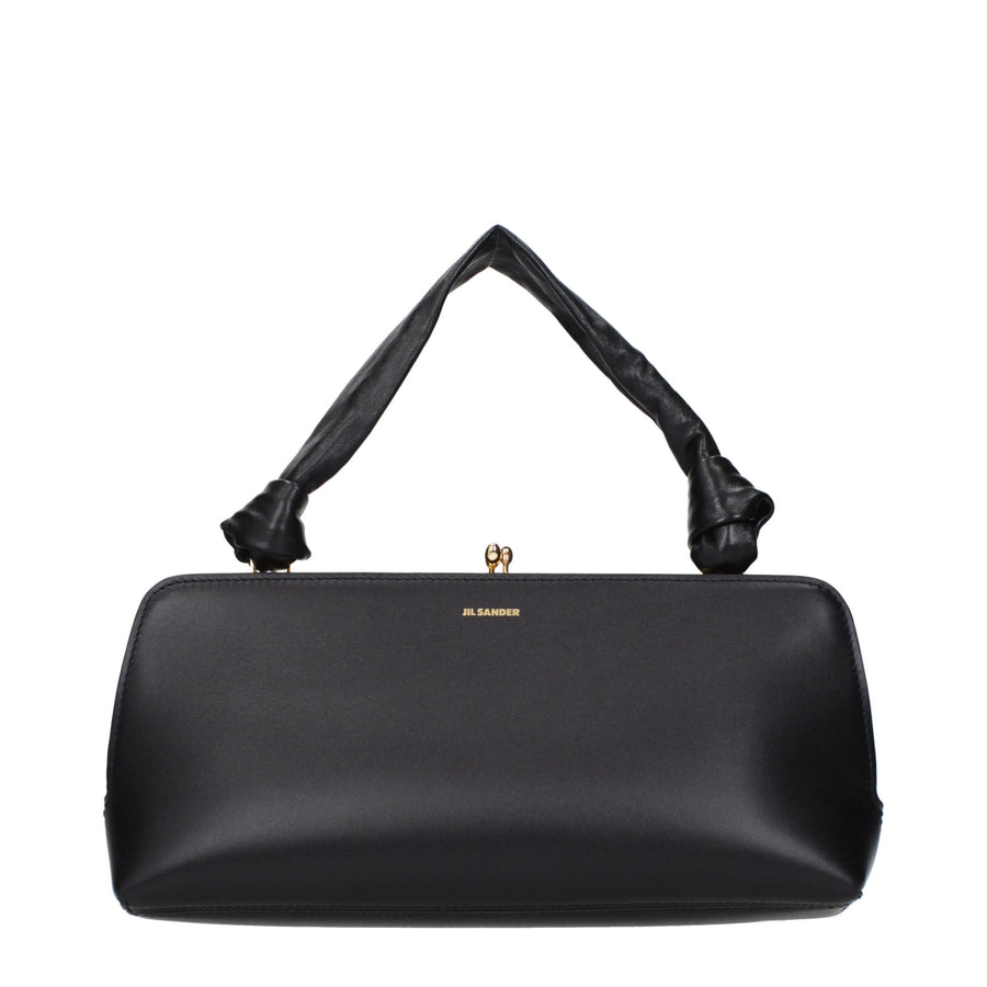 Black Leather Handbag