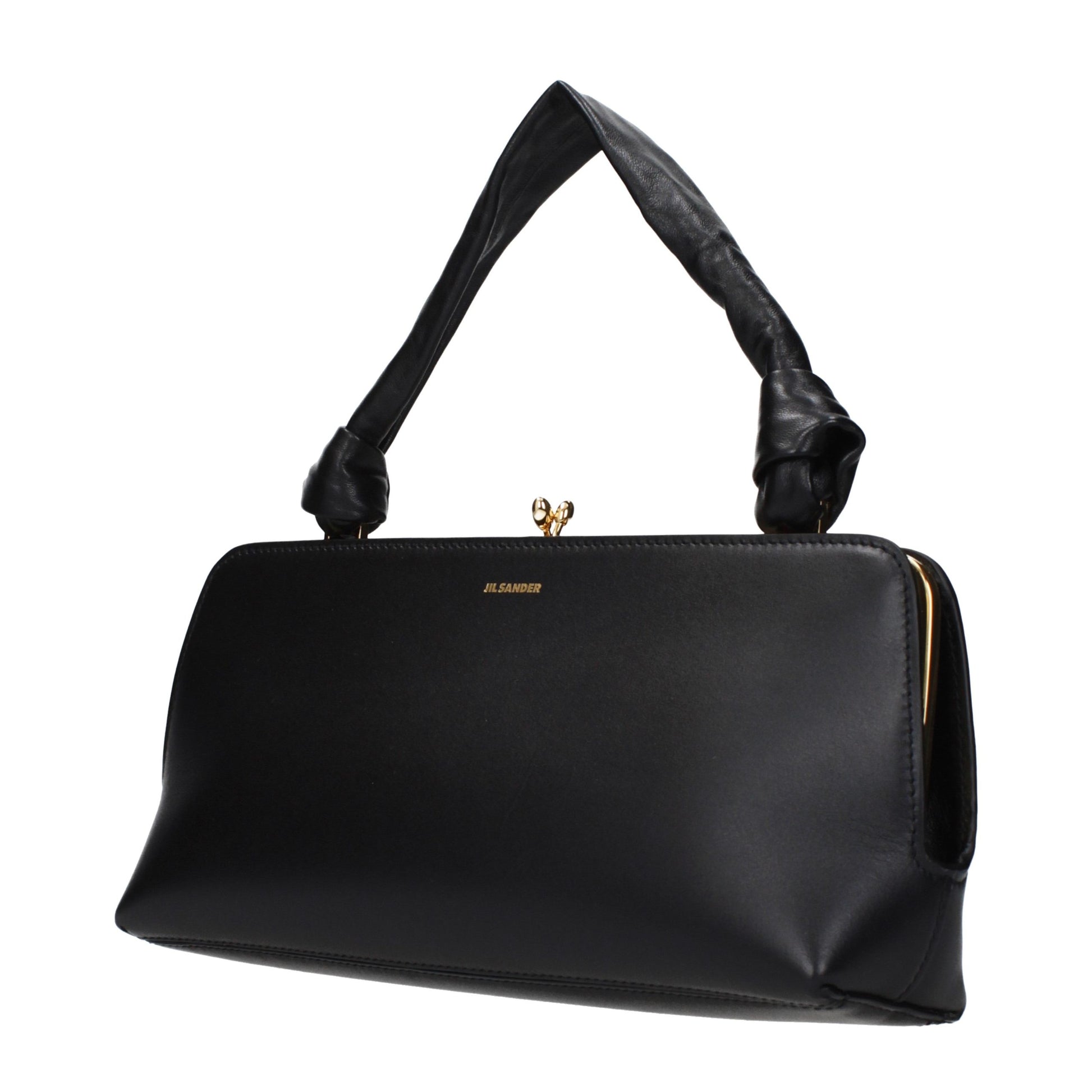 Black Leather Handbag