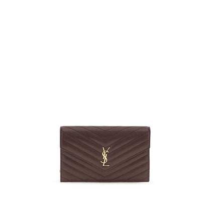 Bordeaux Calf Leather Bos Taurus Clutch Bag