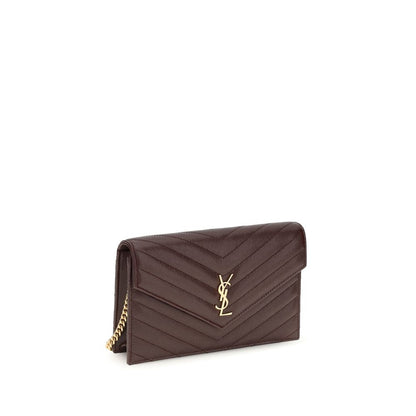 Bordeaux Calf Leather Bos Taurus Clutch Bag