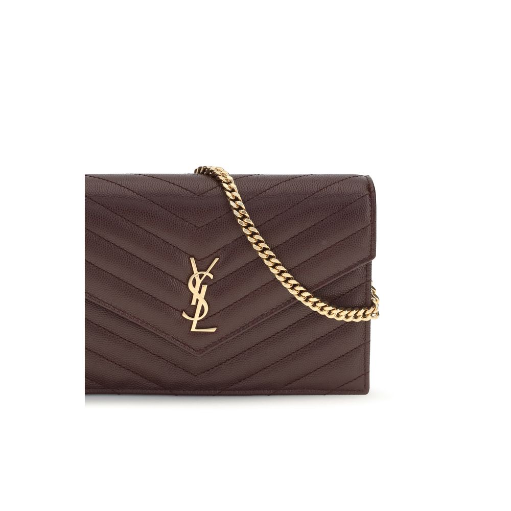Bordeaux Calf Leather Bos Taurus Clutch Bag