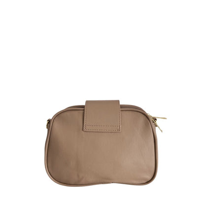 Beige PU Women Crossbody