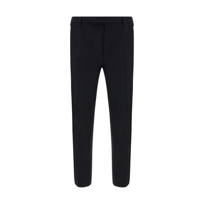 Black Elastane Dress Pants