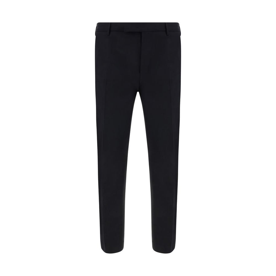 Black Elastane Dress Pants