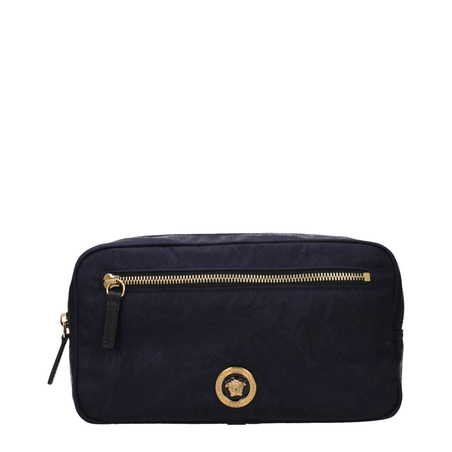 Blue Fabric Backpack