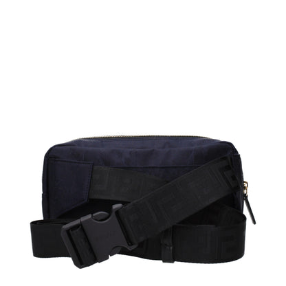 Blue Fabric Backpack