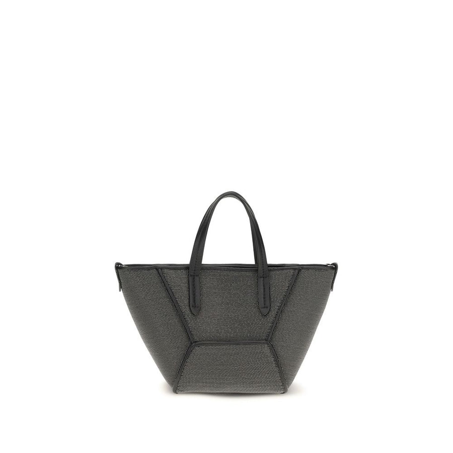 Black Calf Leather Bos Taurus Shoulder Bag