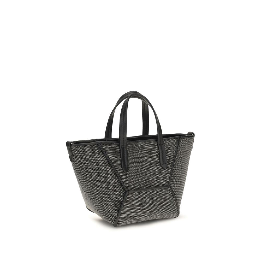 Black Calf Leather Bos Taurus Shoulder Bag