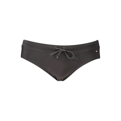 Black Polyester Men's Briefs