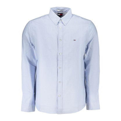 Azzurro Cotton Men's Shirt