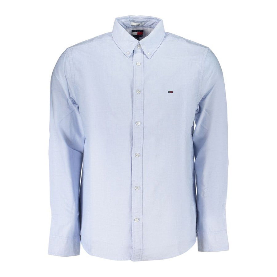Azzurro Cotton Men's Shirt