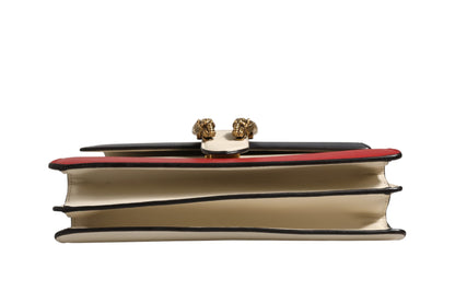 Dionysus Bamboo Top Handle Bag Colorblock Leather