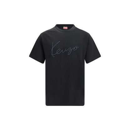 Black Cotton T-Shirt