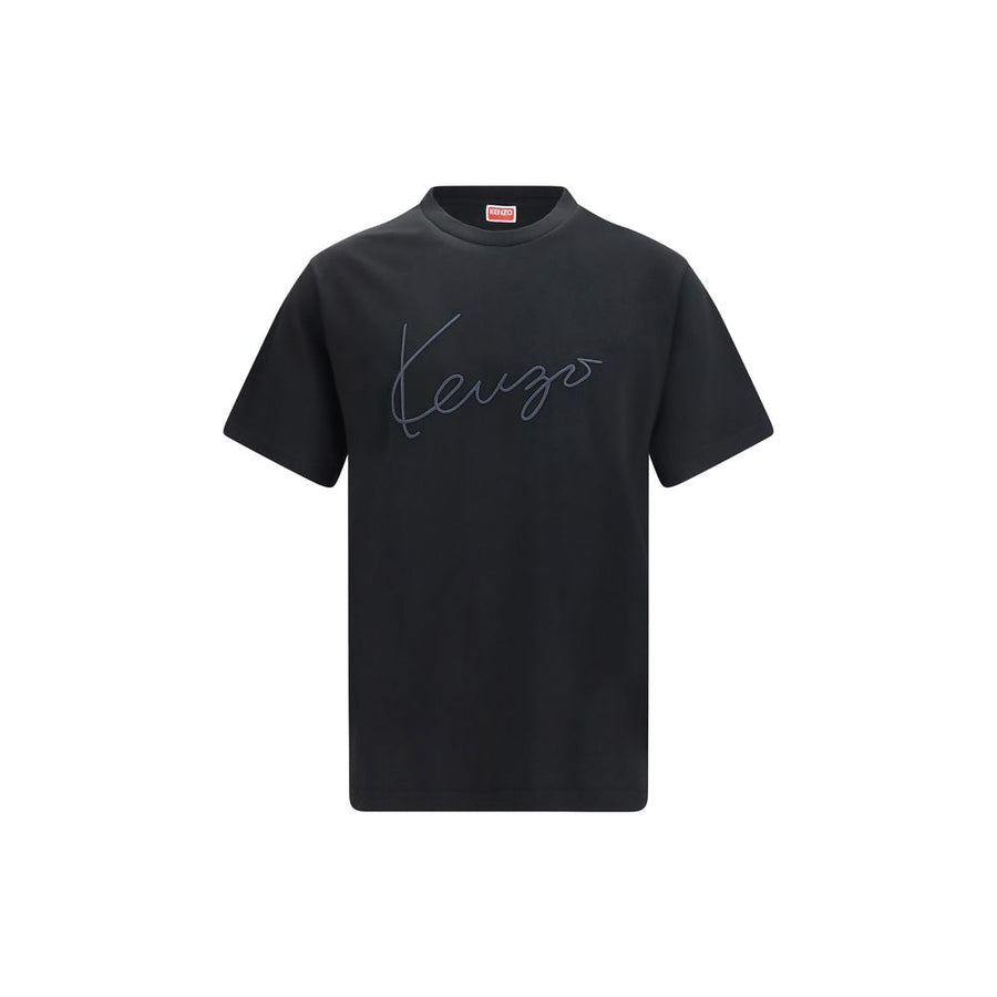 Black Cotton T-Shirt