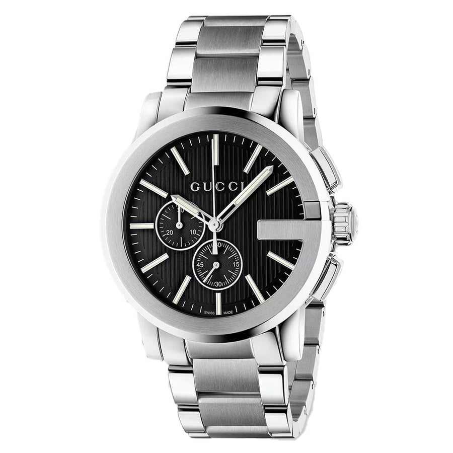Gray Stainless Steel Dress Watch