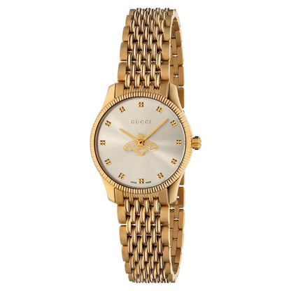 Gold Stainless Steel Dress Watch
