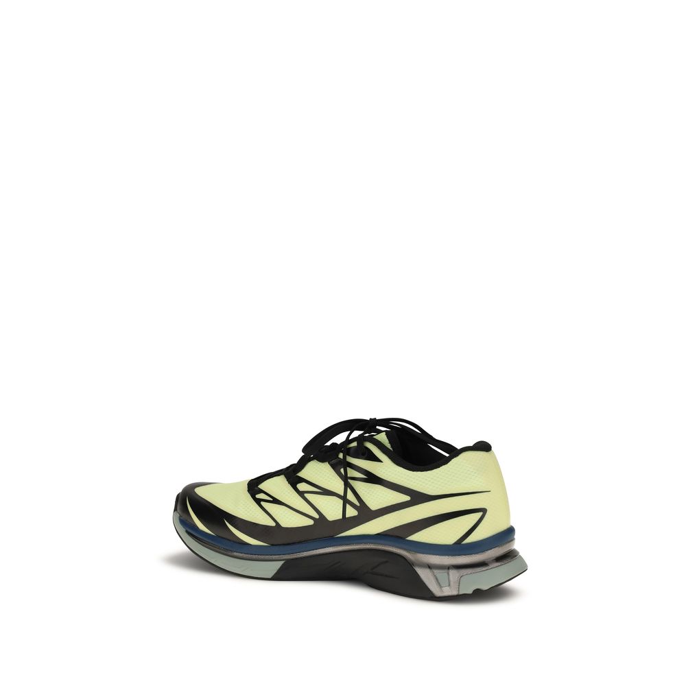 Black Polyamide Athletic Sneakers