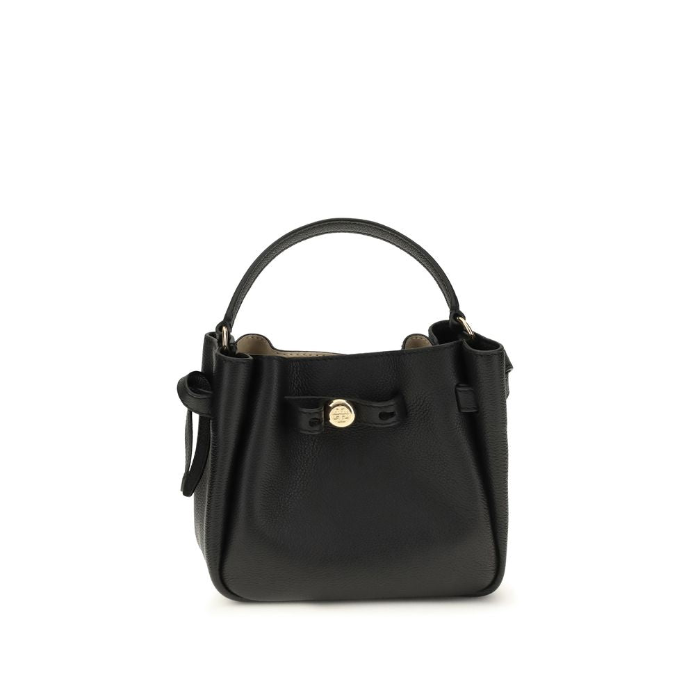 Black Calf Leather Bos Taurus Backet Bag