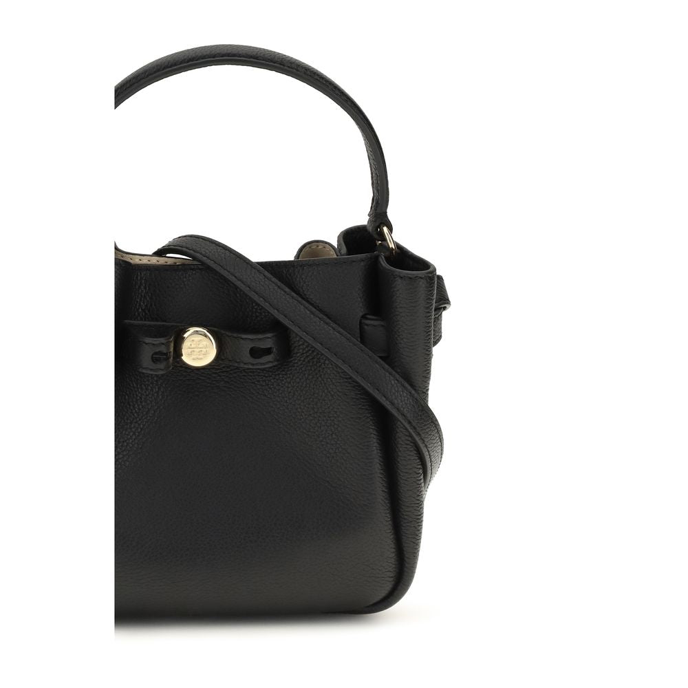 Black Calf Leather Bos Taurus Backet Bag