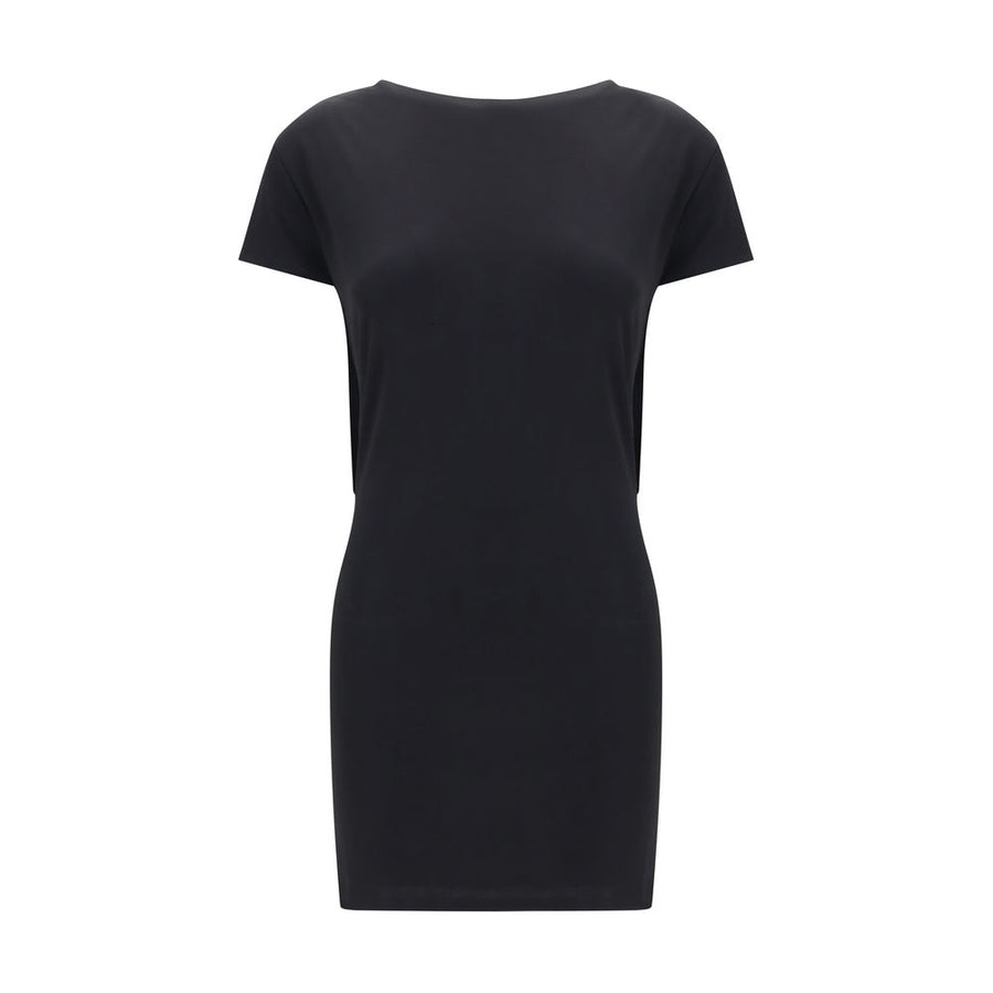 Black Viscose Cocktail Dress