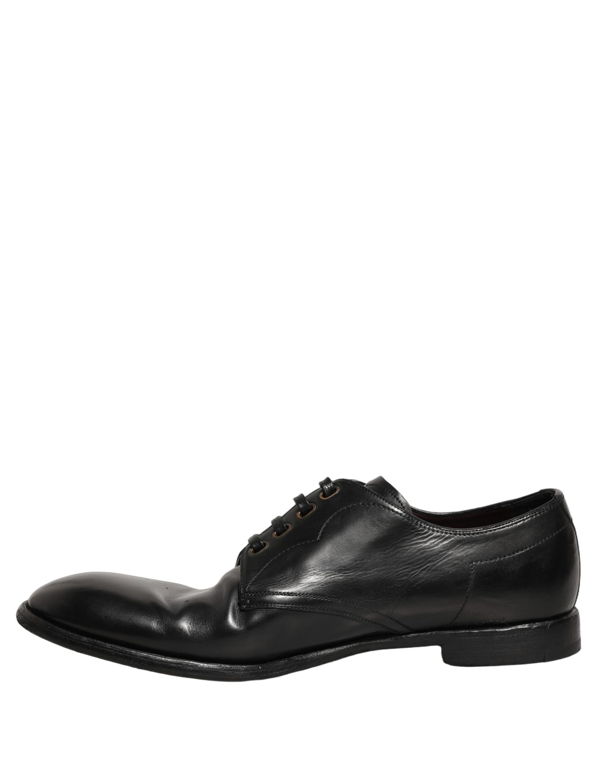 Black Leather Lace Up Derby Dress Formal Shoes