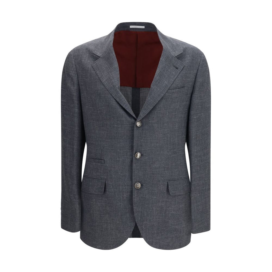 Gray Wool Oves Aries Blazer