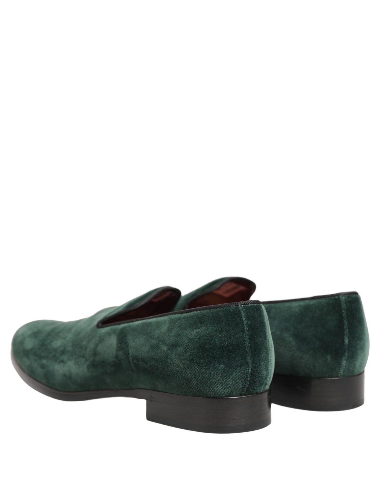 Green Suede Formal Slip On Men Loafers Shoes