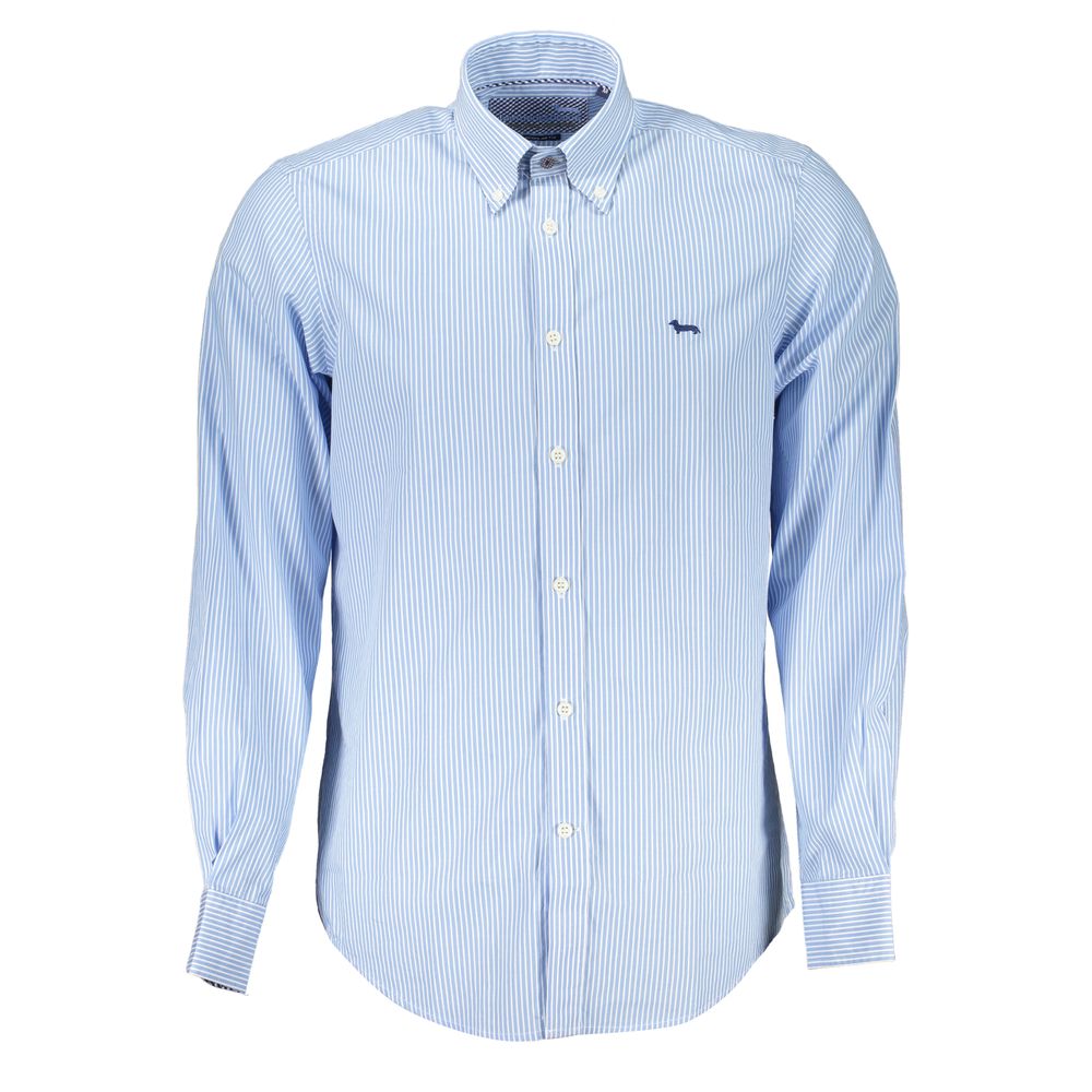 Azzurro Cotton Men's Shirt