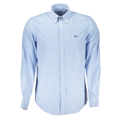 Azzurro Cotton Men's Shirt