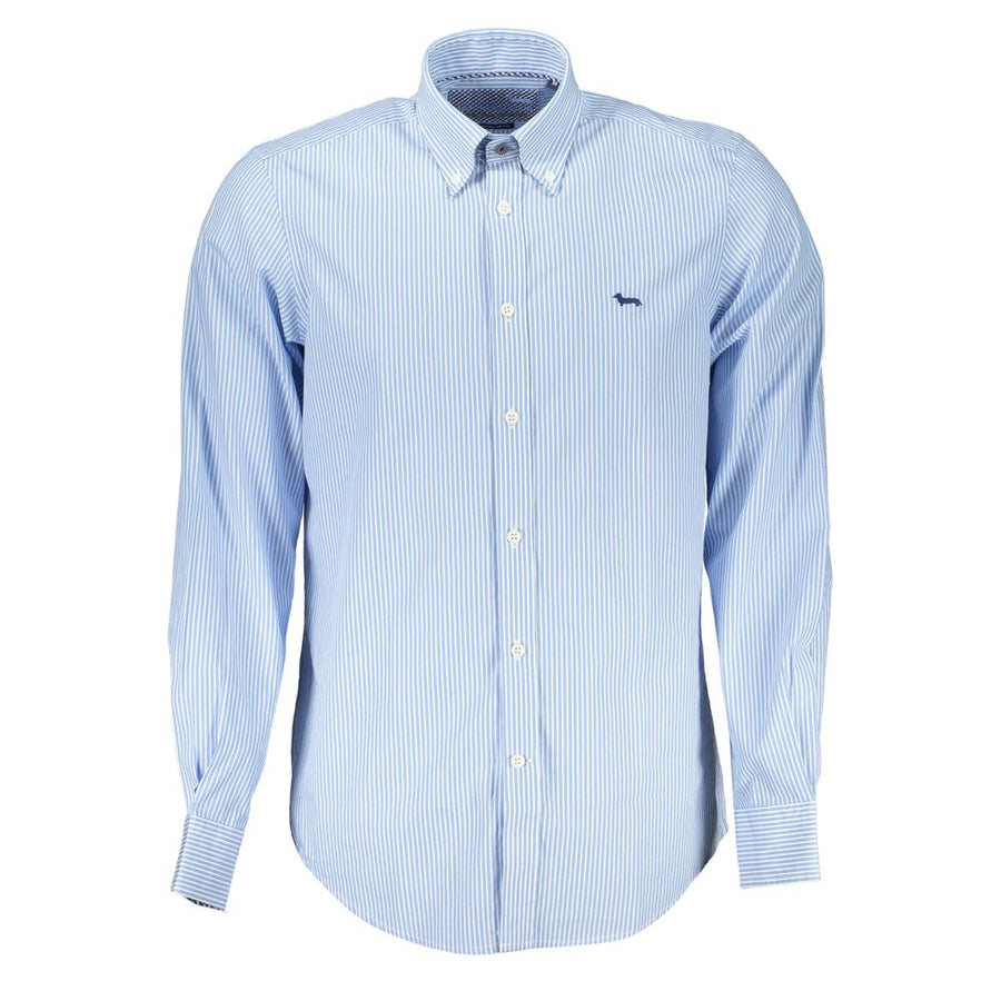 Azzurro Cotton Men's Shirt
