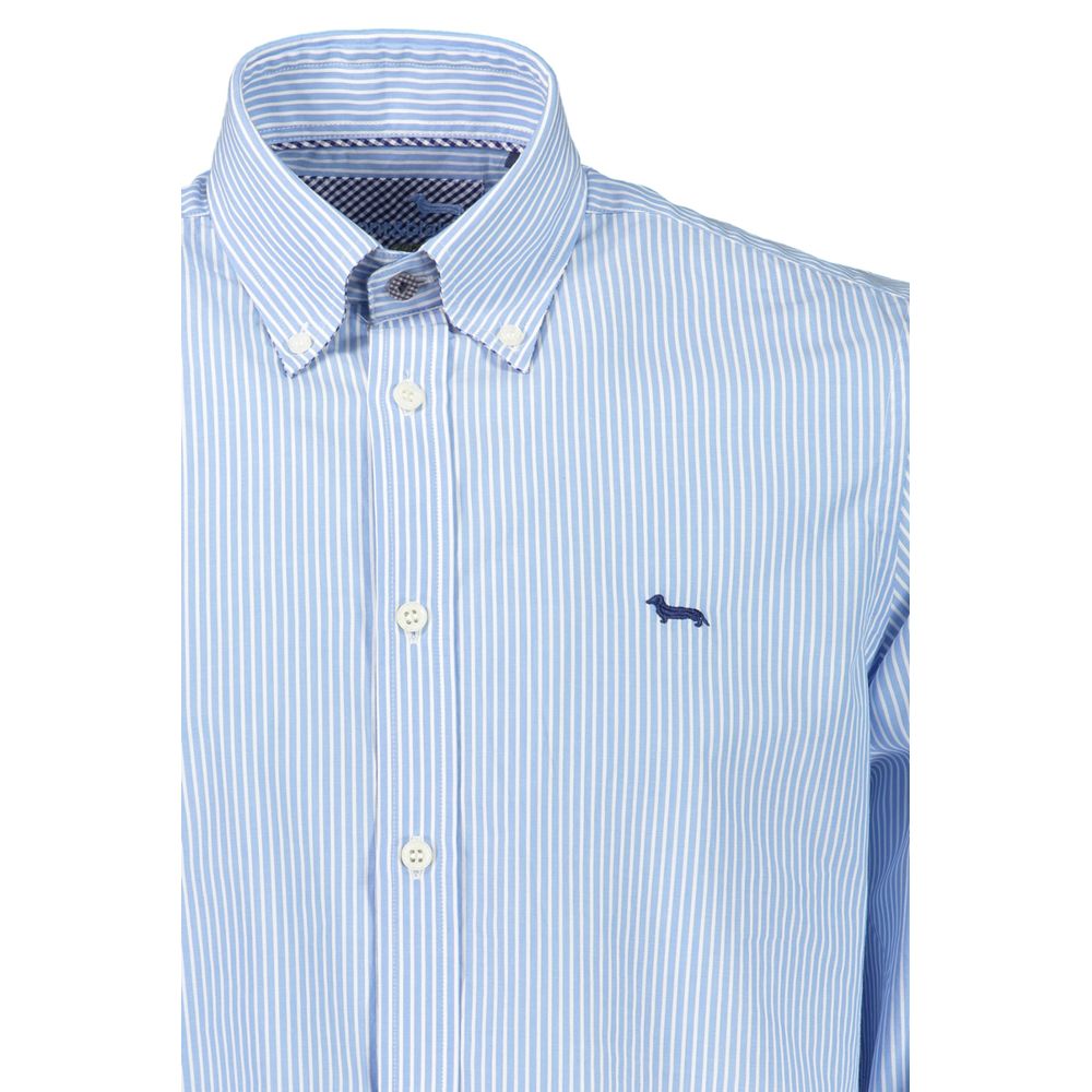 Azzurro Cotton Men's Shirt