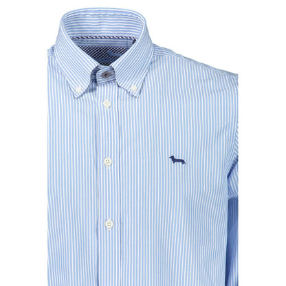 Azzurro Cotton Men's Shirt