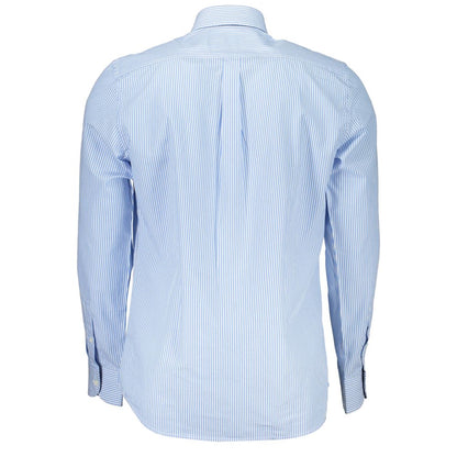 Azzurro Cotton Men's Shirt