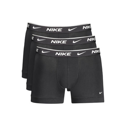 Black Cotton Men's Underwear