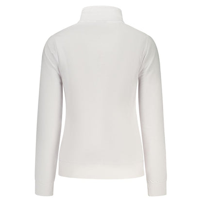 White Cotton Women's Sweatshirt