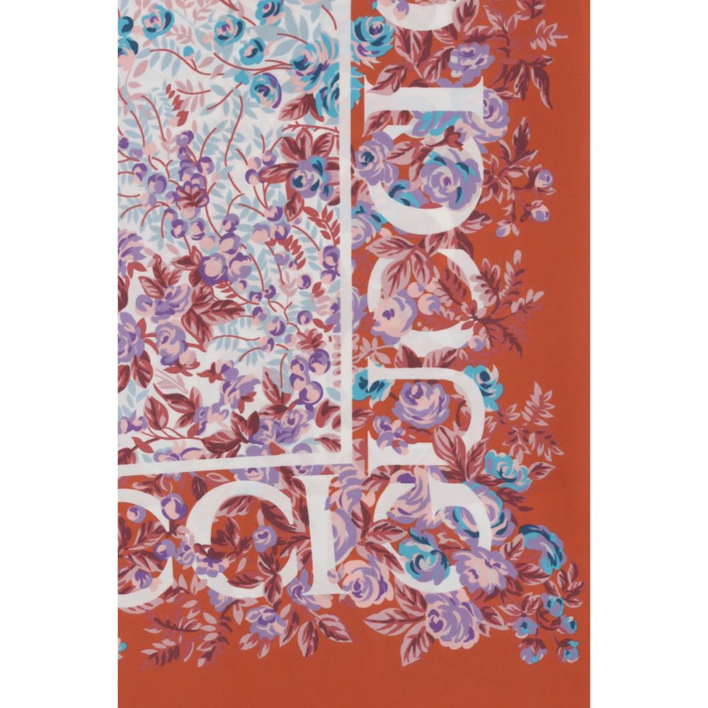 Multicolor Silk Scarf