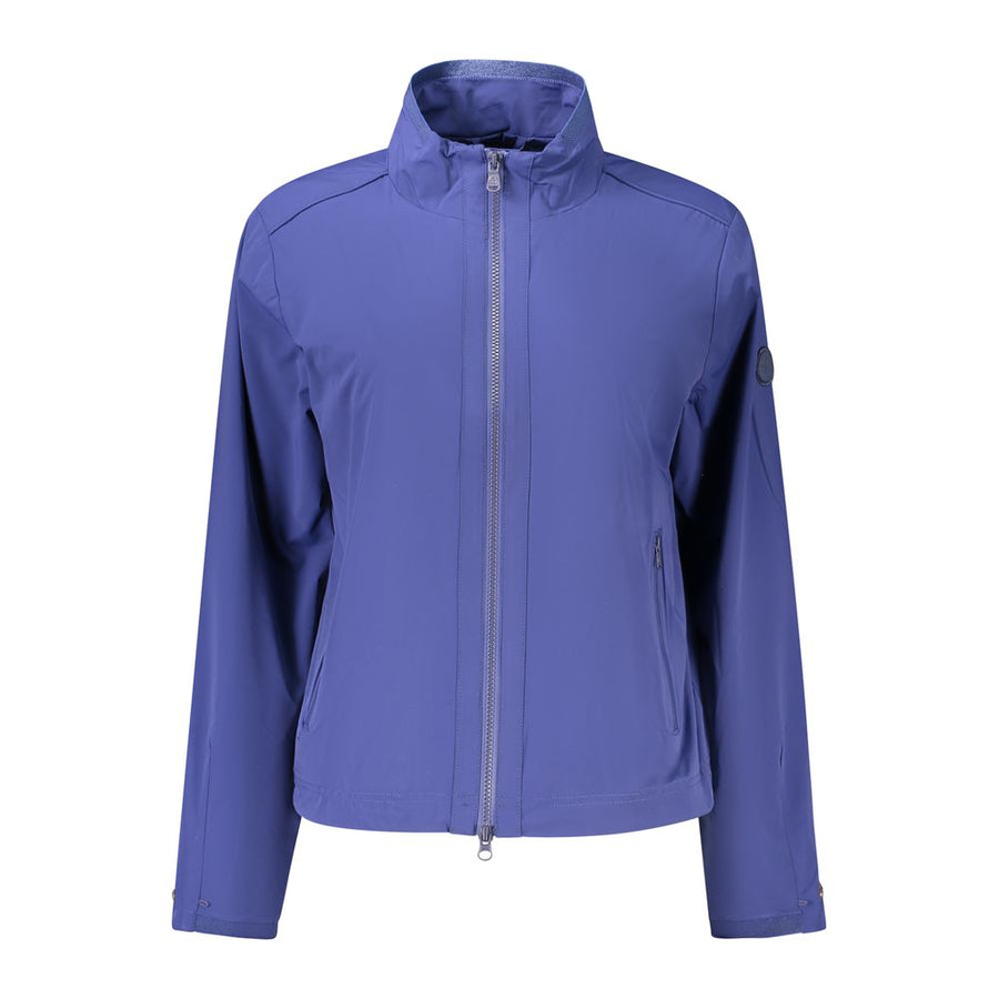 Blue Nylon Women's Jacket