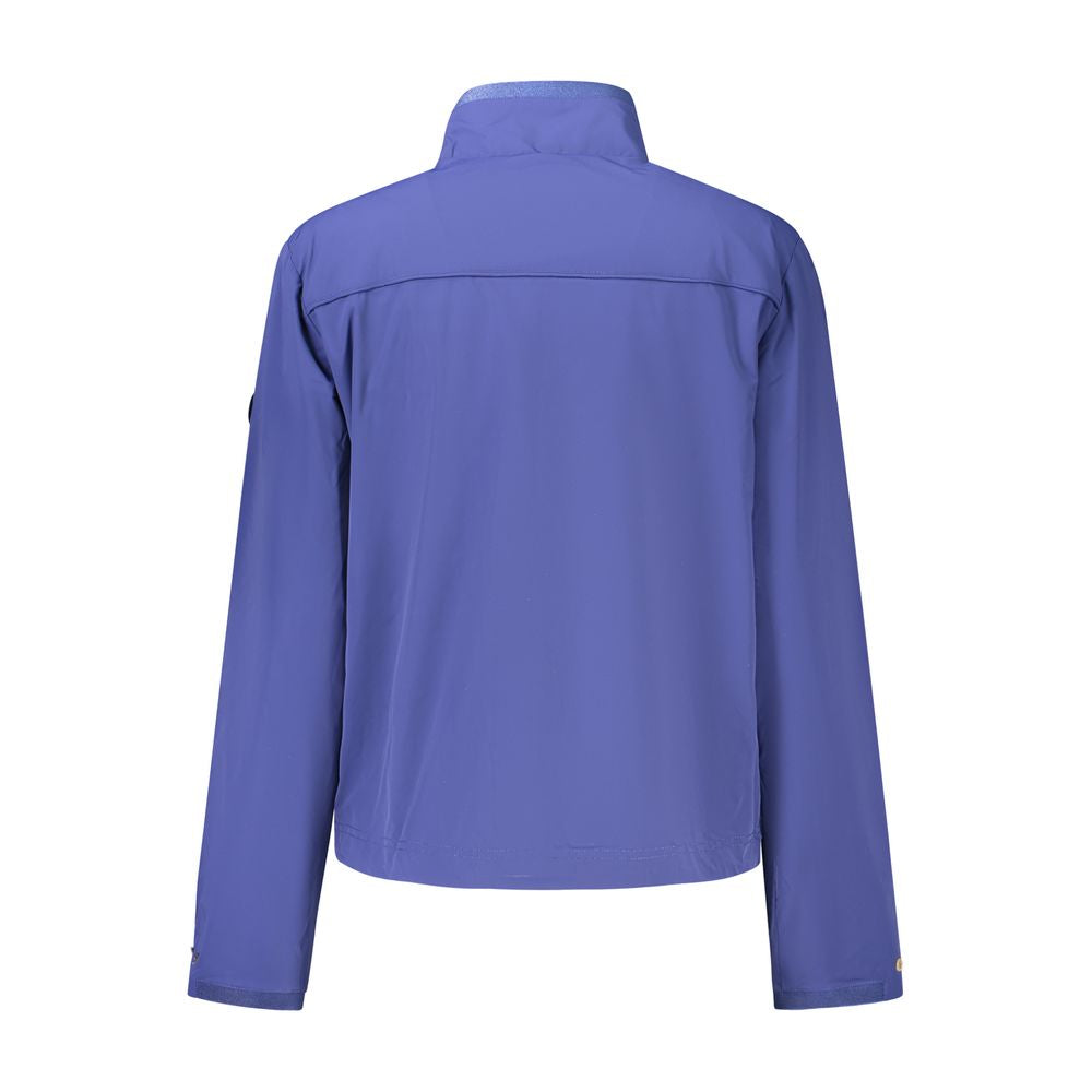 Blue Nylon Women's Jacket